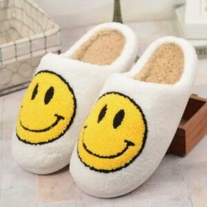 Smiley Face Slippers